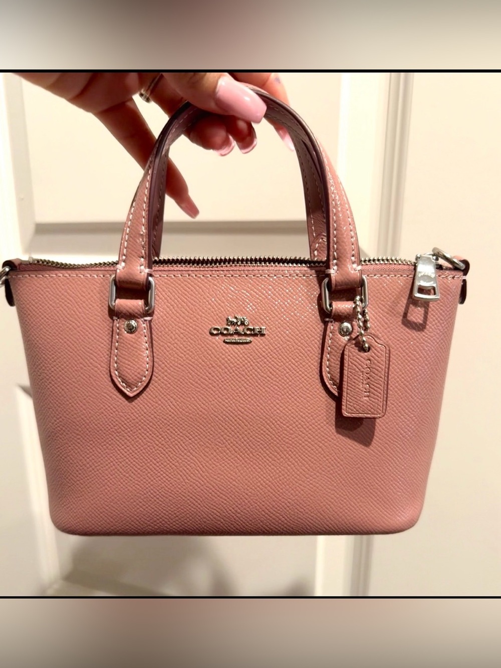 Coach Dusty Rose Mini Gallery Crossbody